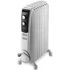 De'Longhi Dragon   Radiateur bain d'huile 2000 W Blanc/acier inoxydable