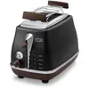 Delonghi ctov 2103.bk grille pain icona vintage - noir et marron
