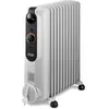 Radiateur à bain d'huile 2500w blanc - TRRSE1225 - DELONGHI
