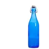 Bouteille à limonade avec son bouchon mécanique Giara 1 l bleu Bormioli Rocco