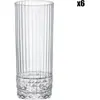 Boite de 4 gobelets hauts America 40 cl - Bormioli Rocco - Transparent - Cristallin