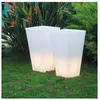 Slide Vase Lumineux Y-Pot Light (H 74 Cm - Polyéthylène)