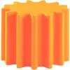 SLIDE table basse / tabouret GEAR (Orange - Polyéthylène)