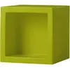 SLIDE élément modulaire OPEN CUBE 73 cm (Citron vert - Polyéthylène)
