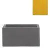 Slide Vase Quadra Ii 90 Cm (Jaune - Polyéthylène)