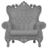 Slide Fauteuil Queen Of Love (Gris - Polyéthylène)