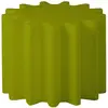 SLIDE table basse / tabouret GEAR (Citron vert - Polyéthylène)