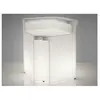 SLIDE comptoir de bar lumineux BREAK CORNER (Blanc - Polyéthylène)