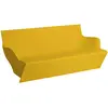 SLIDE canapé pour extérieur KAMI YON (Jaune - Polyéthylène)