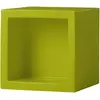 SLIDE élément modulaire OPEN CUBE 43 cm (Citron vert - Polyéthylène)