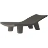 SLIDE chaise longue pour extérieur LOW LITA LOUNGE (Chocolat / Gris - ...