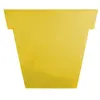 Slide - Pot de fleurs Il Vaso 55 cm au design moderne Couleur: Jaune