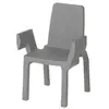 Slide Chaise Doublix (Gris - Polyéthylène)