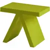 SLIDE table basse TOY (Citron vert - Polyéthylène)
