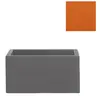 Slide Vase Quadra Ii 90 Cm (Orange - Polyéthylène)