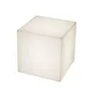 Slide CUBO-Cube lumineux d'extérieur H75cm