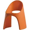 SLIDE set de 2 chaises AMELIE (Orange - Polyéthylène)