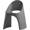 SLIDE set de 2 chaises AMELIE (Gris - Polyéthylène)