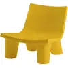 SLIDE Chaise LOW LITA JAUNE 90x80x73