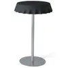 SLIDE table haute FIZZZ H 110 cm (Noir - Polyéthylène et métal)