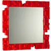SLIDE miroir PIXEL (Rouge - Polyéthylène)