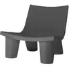 SLIDE fauteuil LOW LITA (Gris - Polyéthylène)