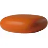 SLIDE pouf CHUBBY LOW (Orange - Polyéthylène)