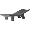 SLIDE chaise longue pour extérieur LOW LITA LOUNGE (Gris éléphant - Po...