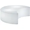 SLIDE banc lumineux MOON (Pour intérieur - Polyéthylène)
