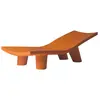SLIDE chaise longue pour extérieur LOW LITA LOUNGE (Orange - Polyéthyl...
