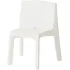 Slide Set De 2 Chaises Q4 (Blanc - Polyéthylène)