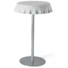 SLIDE table haute FIZZZ H 110 cm (Blanc lait - Polyéthylène et métal)