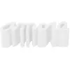 Slide - Banc Amore - Blanc - polyéthène recyclable - Designer Giò Colonna Romano