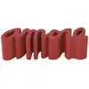 Banc design Slide moderne Amore intérieur et extérieur Couleur: Rouge