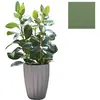 Slide Vase Star H 59 Cm (Vert Mauve - Polyéthylène)