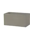 SLIDE vase QUADRA II 90 cm (Gris pigeon - Polyéthylène)