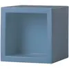 SLIDE élément modulaire OPEN CUBE 43 cm (Bleu poudre - Polyéthylène)