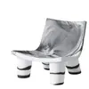 SLIDE fauteuil LOW LITA 10° ANNIVERSARY EDITION (Blanc et noir - Polyé...