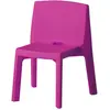 SLIDE set de 2 chaises Q4 (Fuchsia - Polyéthylène)