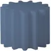 SLIDE table basse / tabouret GEAR (Bleu poudre - Polyéthylène)