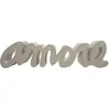 Banc design Slide moderne Amore intérieur et extérieur Couleur: Gris c...