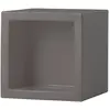 SLIDE élément modulaire OPEN CUBE 43 cm (Gris argille - Polyéthylène)
