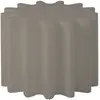 SLIDE table basse / tabouret GEAR (Gris pigeon - Polyéthylène)