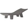 SLIDE chaise longue pour extérieur LOW LITA LOUNGE (Gris argille - Pol...