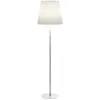 SLIDE lampadaire ALI BABA STEEL H 165 cm (Base blanc opaque - Polyéthy...