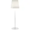 SLIDE lampadaire ALI BABA STEEL H 205 cm (Base blanc opaque - Polyéthy...