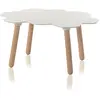 SLIDE table basse TARTA LOW TABLE (Blanc brillant - polyuréthane et bo...