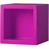 SLIDE élément modulaire OPEN CUBE 43 cm (Fuchsia - Polyéthylène)
