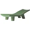 SLIDE chaise longue pour extérieur LOW LITA LOUNGE (Vert mauve - Polyé...