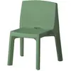 SLIDE set de 2 chaises Q4 (Vert mauve - Polyéthylène)